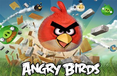 Screenshots of the Angry Birds game for iPhone, iPad or iPod.