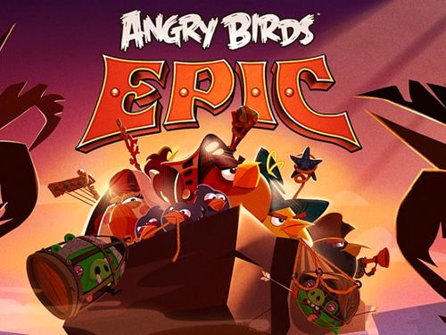 Screenshots of the Angry birds: Epic game for iPhone, iPad or iPod.