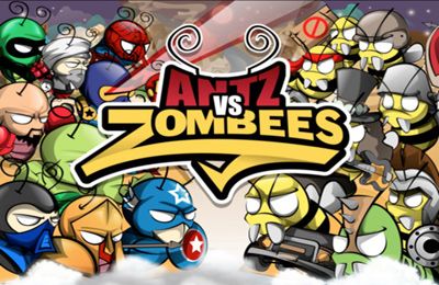 Screenshots of the Ants Vs. Zombies – Superhero Defense game for iPhone, iPad or iPod.