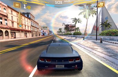 Screenshots of the Asphalt 7: Heat game for iPhone, iPad or iPod.