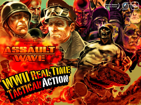 Screenshots of the Assault Wave game for iPhone, iPad or iPod.