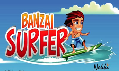 Screenshots of the Banzai Surfer game for iPhone, iPad or iPod.