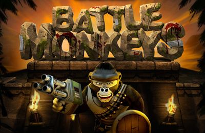 Screenshots of the Battle Monkeys game for iPhone, iPad or iPod.