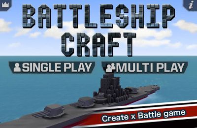 Screenshots of the Battleship Craft game for iPhone, iPad or iPod.