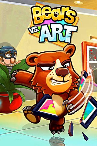 Screenshots of the Bears vs. art game for iPhone, iPad or iPod.