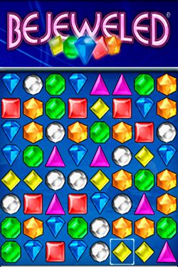 Screenshots of the Bejeweled game for iPhone, iPad or iPod.