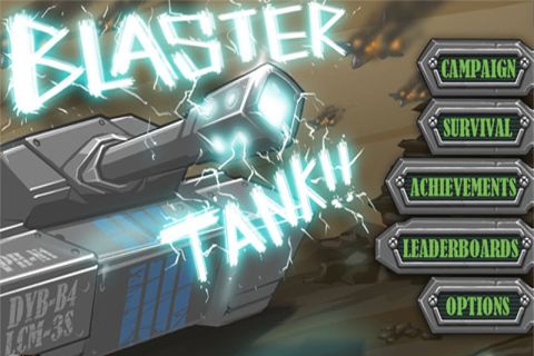 Screenshots of the Blaster Tank game for iPhone, iPad or iPod.