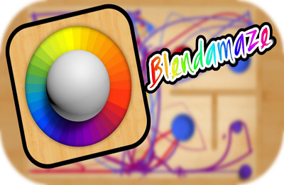 Screenshots of the Blendamaze game for iPhone, iPad or iPod.