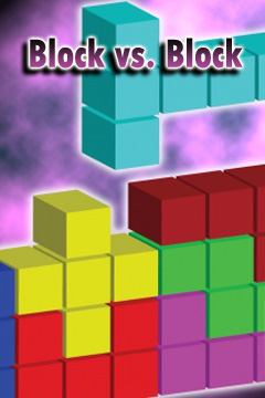 Screenshots of the Block vs. Block game for iPhone, iPad or iPod.