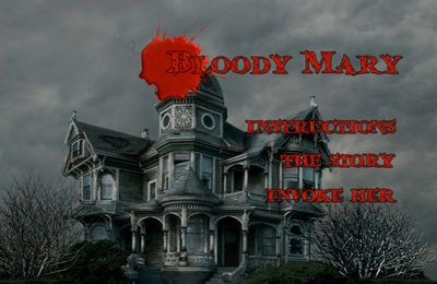 Screenshots of the Bloody Mary Ghost Adventure game for iPhone, iPad or iPod.
