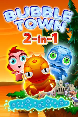 Screenshots of the Bubble town 2 in 1 game for iPhone, iPad or iPod.