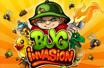 Screenshots of the Bug Invasion game for iPhone, iPad or iPod.