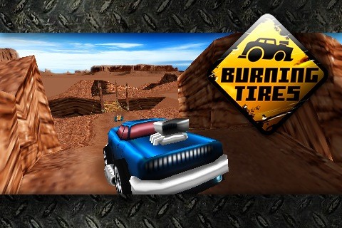 Screenshots of the Burning tires game for iPhone, iPad or iPod.