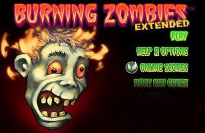 Screenshots of the Burning Zombies EXTENDED game for iPhone, iPad or iPod.