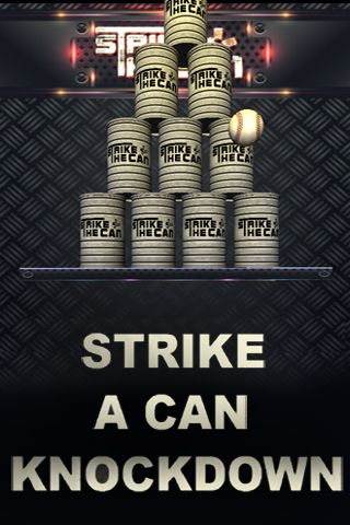 Screenshots of the Can knockdown striker game for iPhone, iPad or iPod.