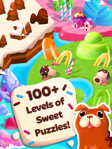 Screenshots of the Candy Blast Mania game for iPhone, iPad or iPod.