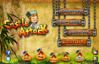 Screenshots of the Castle Attack – Ultimate HD game for iPhone, iPad or iPod.