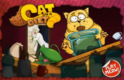 Screenshots of the Cat on a Diet game for iPhone, iPad or iPod.