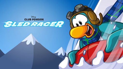 Screenshots of the Club penguin: Sled racer game for iPhone, iPad or iPod.