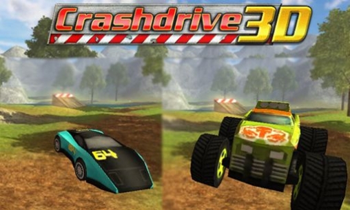 Screenshots of the Crash drive 3D game for iPhone, iPad or iPod.