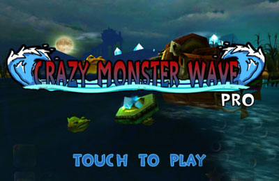 Screenshots of the Crazy Monster Wave game for iPhone, iPad or iPod.