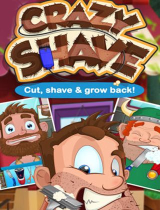Screenshots of the Crazy Shave game for iPhone, iPad or iPod.