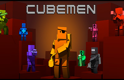 Screenshots of the Cubemen game for iPhone, iPad or iPod.