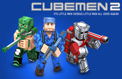 Screenshots of the Cubemen 2 game for iPhone, iPad or iPod.