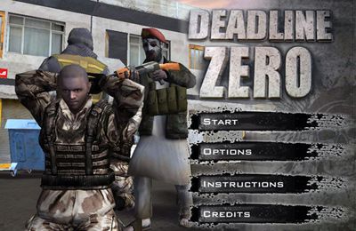 Screenshots of the Deadline Zero – Seek and Destroy game for iPhone, iPad or iPod.