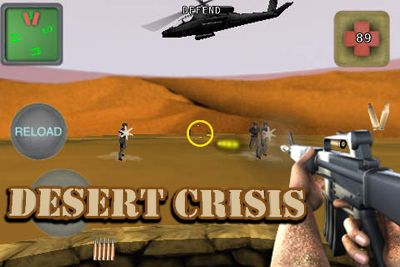 Screenshots of the Desert Crisis game for iPhone, iPad or iPod.