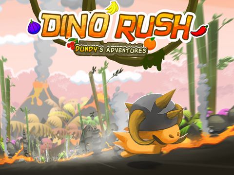 Screenshots of the Dino rush game for iPhone, iPad or iPod.