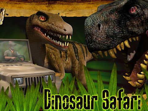 Screenshots of the Dinosaur safari game for iPhone, iPad or iPod.
