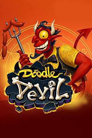 Screenshots of the Doodle devil game for iPhone, iPad or iPod.