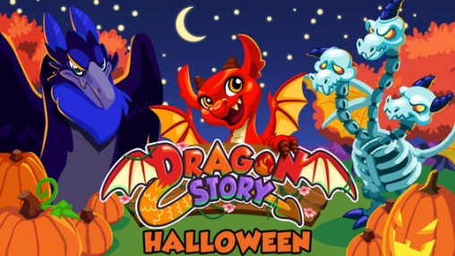 Screenshots of the Dragon Story: Halloween game for iPhone, iPad or iPod.