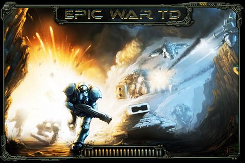Screenshots of the Epic war TD game for iPhone, iPad or iPod.