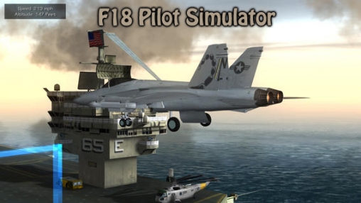 Screenshots of the F18 Pilot Simulator game for iPhone, iPad or iPod.