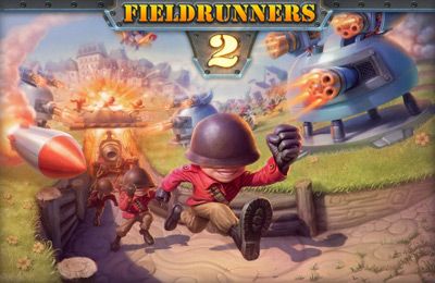 Screenshots of the Fieldrunners 2 game for iPhone, iPad or iPod.