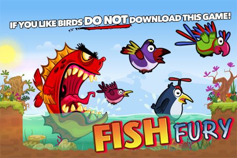 Screenshots of the Fish fury game for iPhone, iPad or iPod.