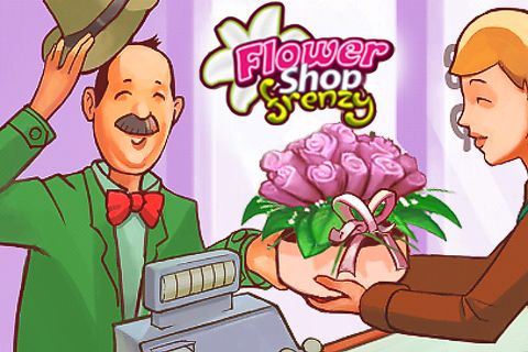 Screenshots of the Flower shop frenzy game for iPhone, iPad or iPod.