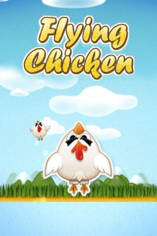Screenshots of the Flying chicken game for iPhone, iPad or iPod.