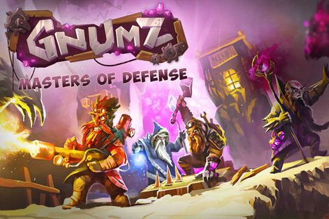 Screenshots of the Gnumz: Masters of defense game for iPhone, iPad or iPod.