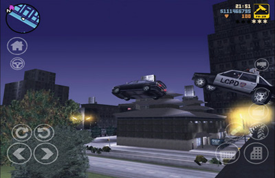 Screenshots of the Grand Theft Auto 3 game for iPhone, iPad or iPod.