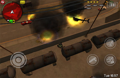 Screenshots of the Grand Theft Auto: CHINAtown Wars game for iPhone, iPad or iPod.