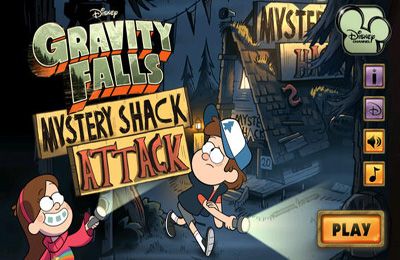 Screenshots of the Gravity Falls Mystery Shack Attack game for iPhone, iPad or iPod.