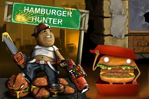 Screenshots of the Hamburger hunter game for iPhone, iPad or iPod.