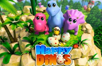 Screenshots of the Happy Dinos game for iPhone, iPad or iPod.