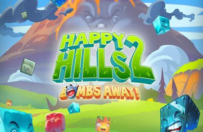 Screenshots of the Happy Hills 2: 
Bombs Away! game for iPhone, iPad or iPod.