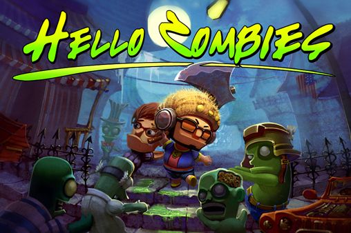 Screenshots of the Hello zombies game for iPhone, iPad or iPod.