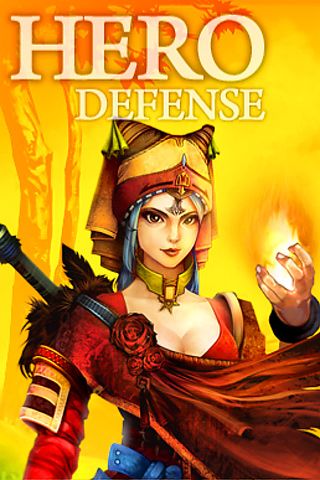 Screenshots of the Hero defense pro game for iPhone, iPad or iPod.