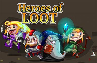Screenshots of the Heroes of Loot game for iPhone, iPad or iPod.